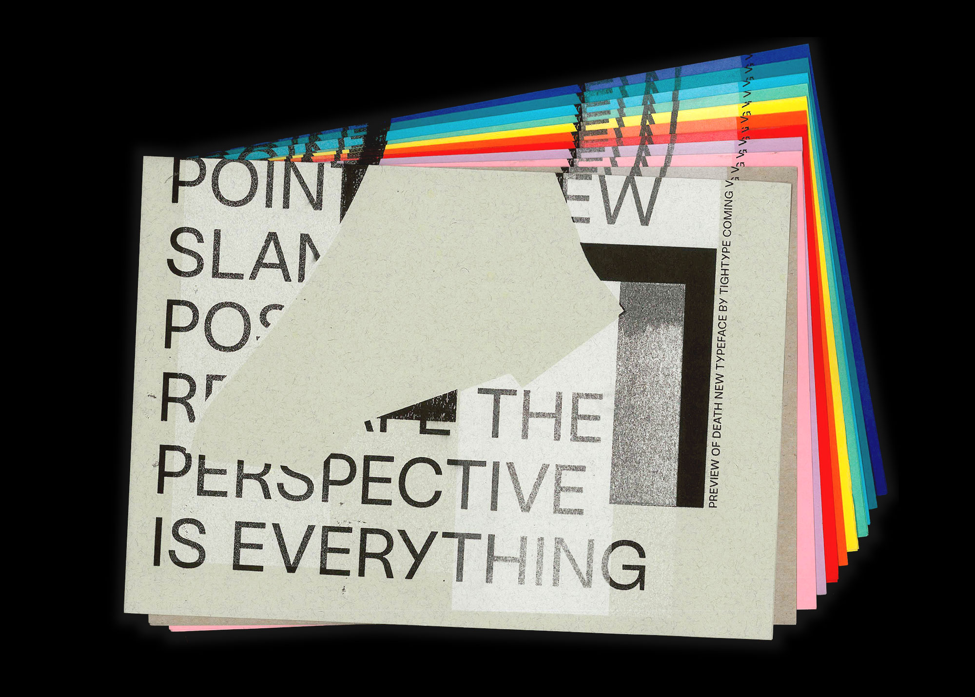  Perspective  posters  Fonts In Use