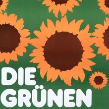 “Die Grünen” poster, 1983