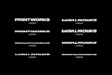 Printworks London brand identity