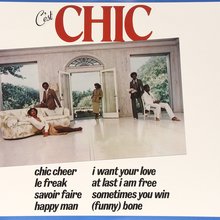 Chic – <cite>C’est Chic</cite> album art