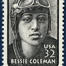 Black Heritage: Bessie Coleman stamp