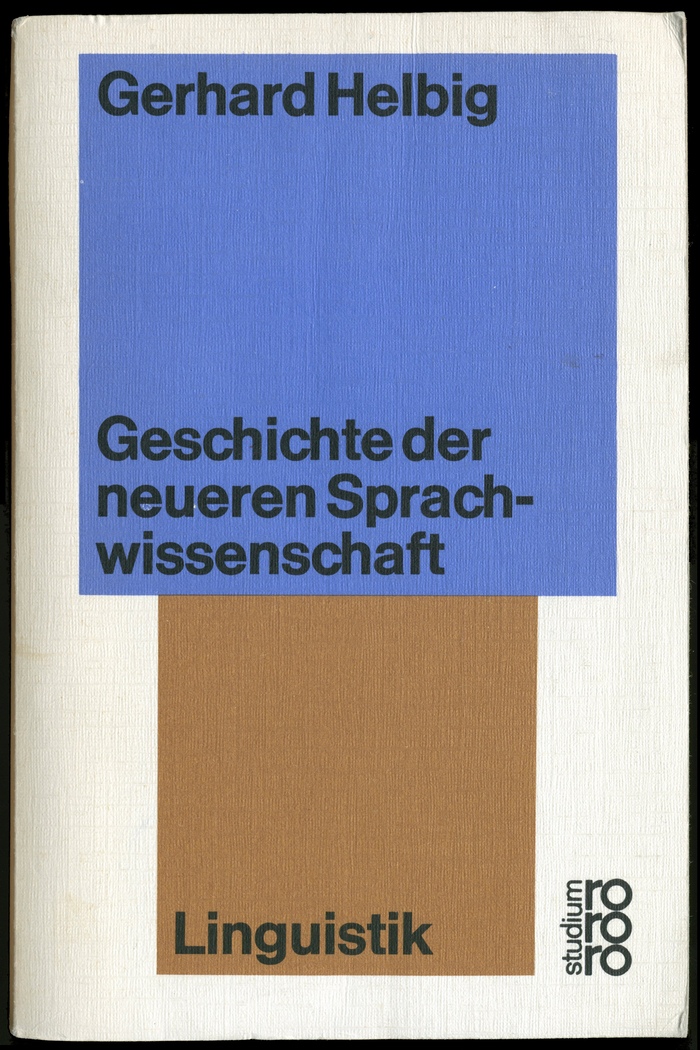 rororo studium, Nr. 48. Linguistics: History of more recent philology (1974)