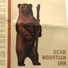 Bear Mountain Inn menus