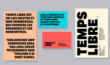 Temps Libre identity and website