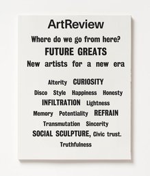 <cite>ArtReview</cite>, Jan–Feb 2017