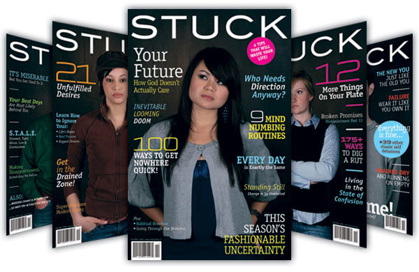 Stuck – mock magazine for NewSpring Church