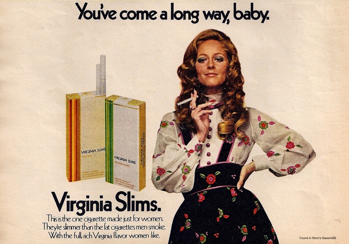 Virginia Slims ad