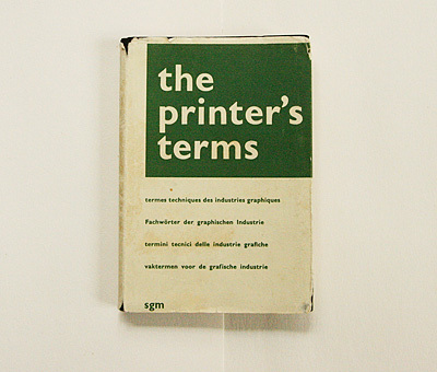The Printer’s Terms, 2nd Edition 5