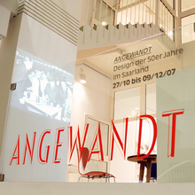 <cite>Angewandt</cite> exhibition materials