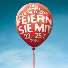 Kölner Zoo 150 Year Anniversary Ad Campaign