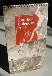 42-line 2009 Rare Book Calendar