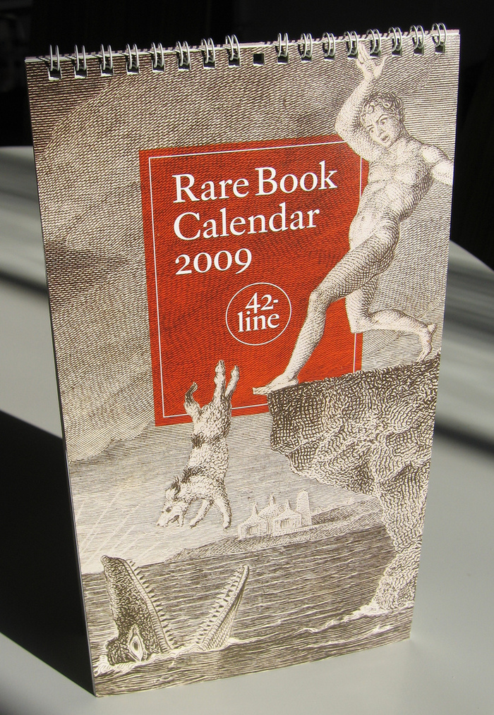 42-line 2009 Rare Book Calendar 2