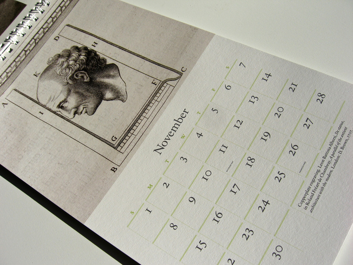 42-line 2009 Rare Book Calendar 4