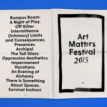 Art Matters Festival 2015