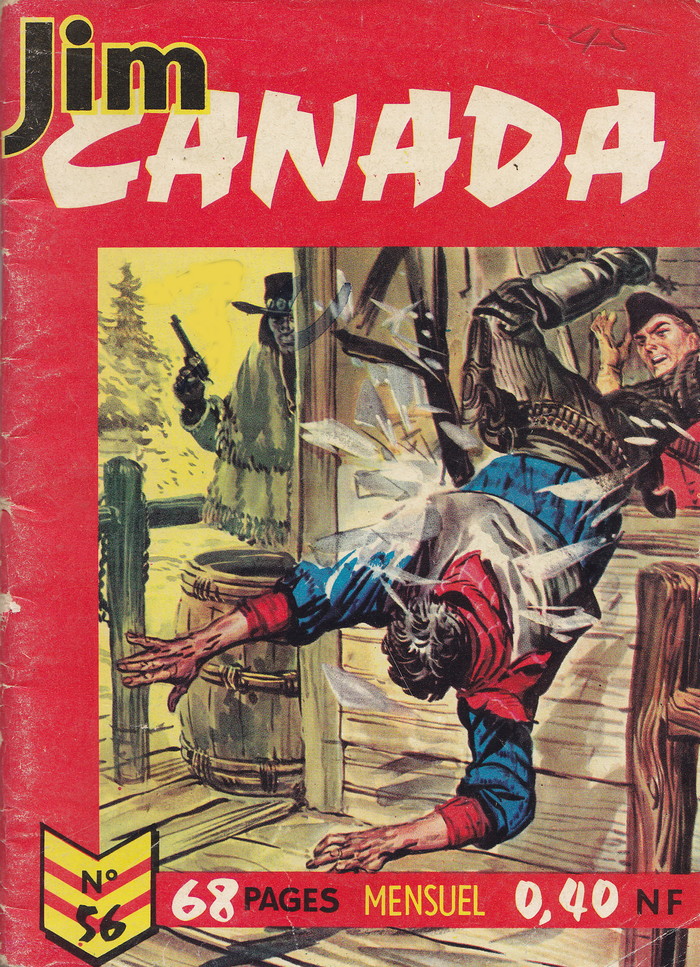 Jim Canada, Issue No. 56. Art by Lopez Blanco.