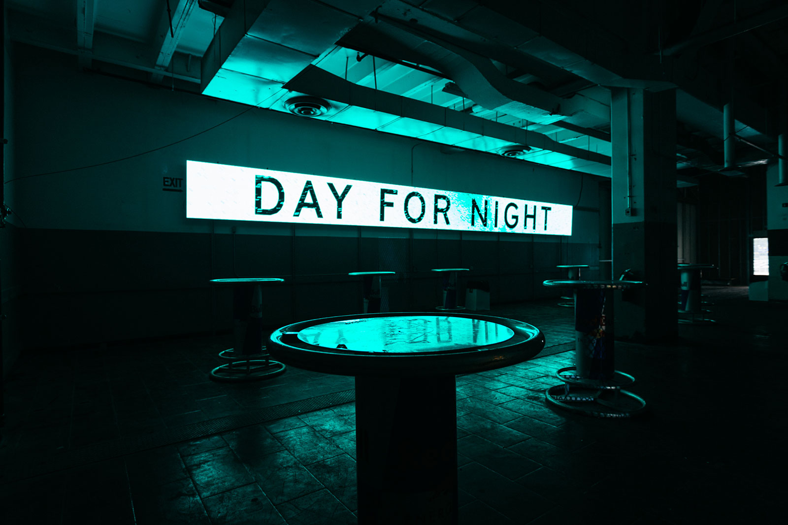 Day for Night - Fonts In Use