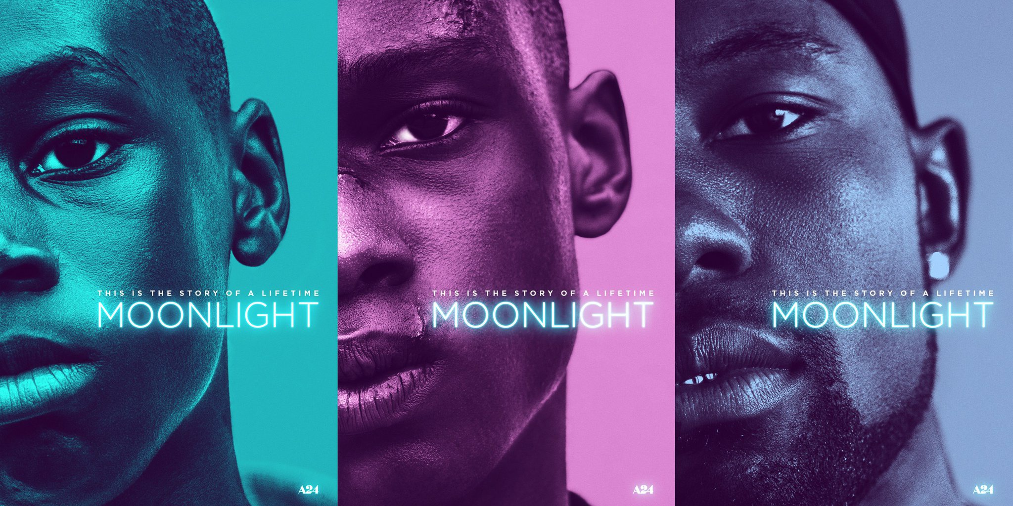 Moonlight movie posters - Fonts In Use