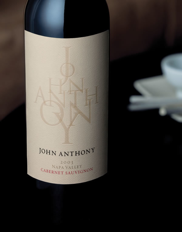 John Anthony wine label 1