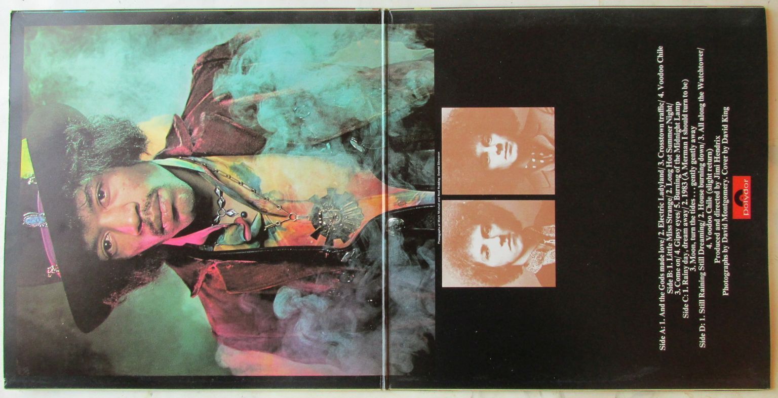 Electric Ladyland by The Jimi Hendrix Experience (Polydor) Fonts In Use