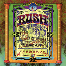 Rush – <cite>Feedback </cite>album art