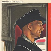 London Transport posters: <cite>Seeing it Through</cite>