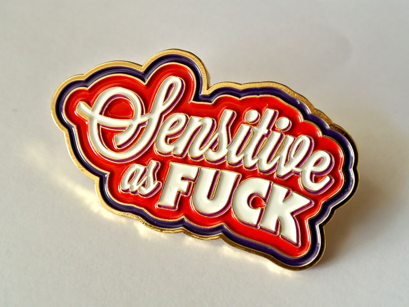 “sensitive As Fuck” Pin Fonts In Use 0821