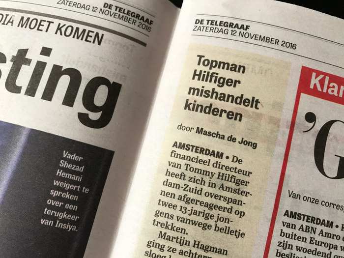 De Telegraaf (2014–) - Fonts In Use
