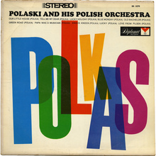 Polaski and his Polish Orchestra – <cite>Polkas</cite> album cover