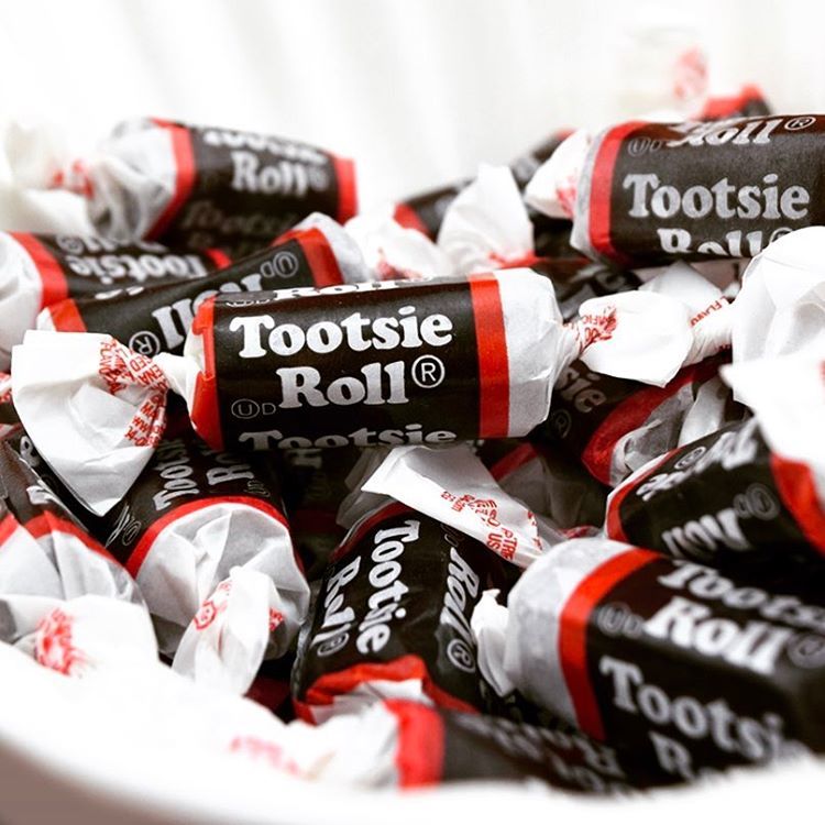 Tootsie Roll candy branding 2. www.instagram.com. 