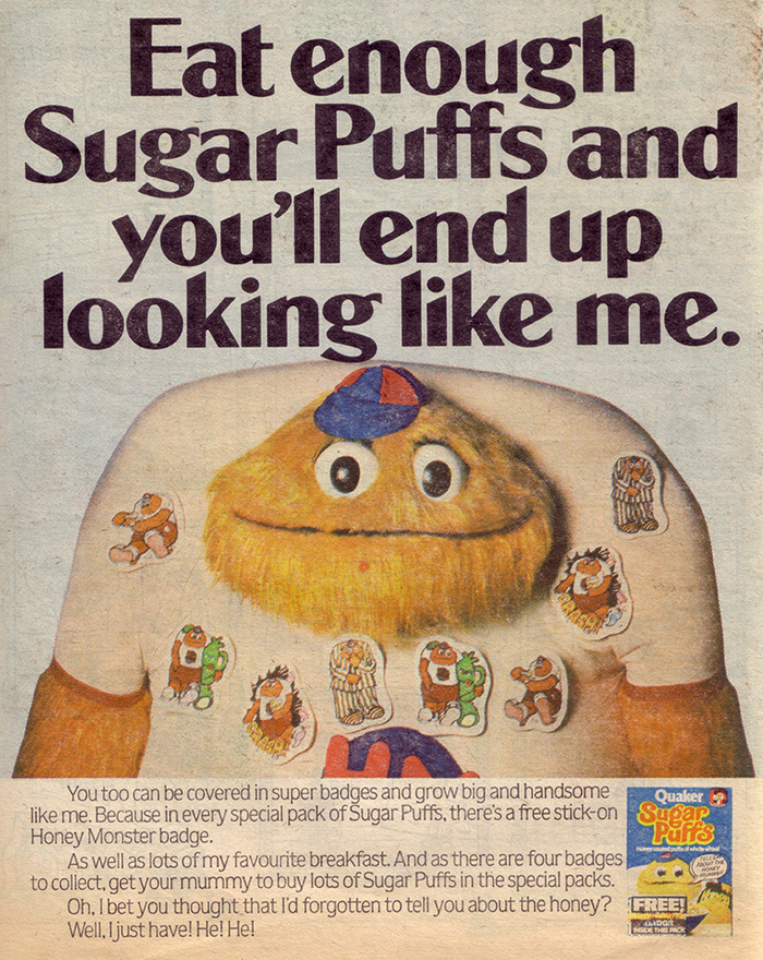 Sugar Puffs ad