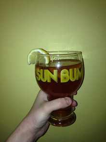 “Sun Bum” glass