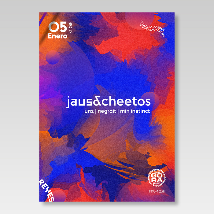 Jaus & Cheetos poster