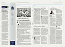 <cite>Helsingin Sanomat </cite>redesign (2013)