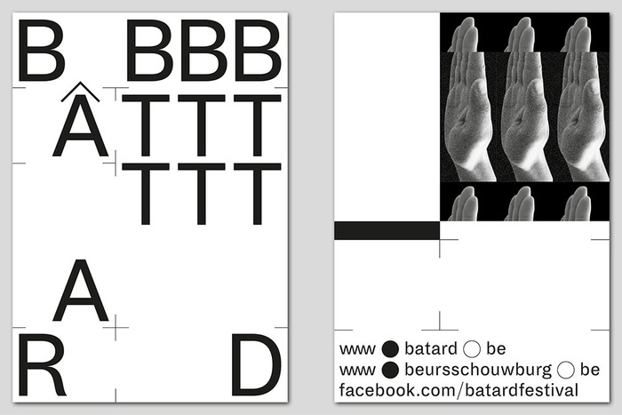 Bâtard 2016 festival identity 2