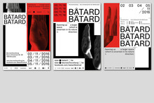 Bâtard 2016 festival identity