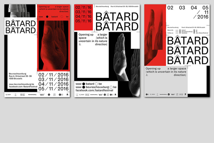 Bâtard 2016 festival identity 3