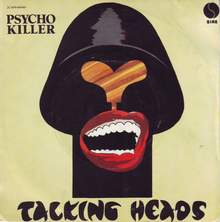 Talking Heads – “Psycho Killer” French single cover