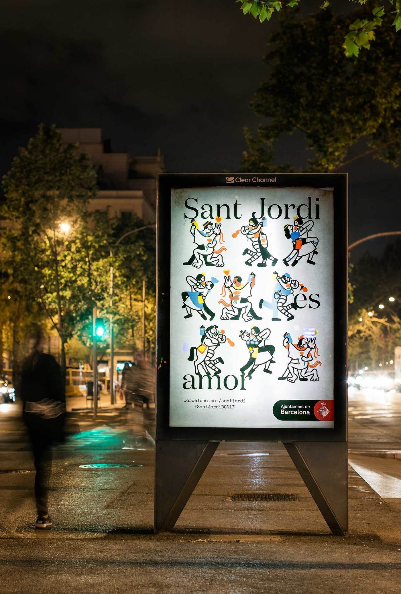 Sant Jordi 2017 - Fonts In Use