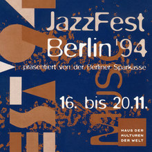 JazzFest Berlin ’94 flyer