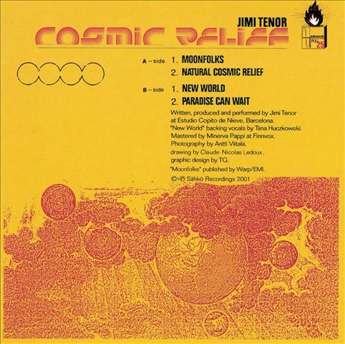 Jimi Tenor – Cosmic Relief album art 2