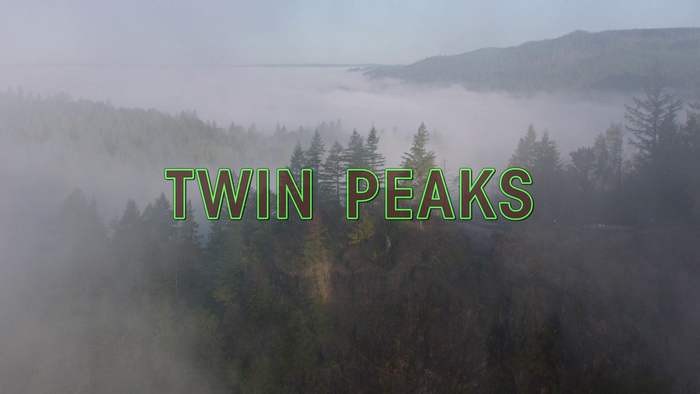 Twin Peaks opening titles - Fonts In Use