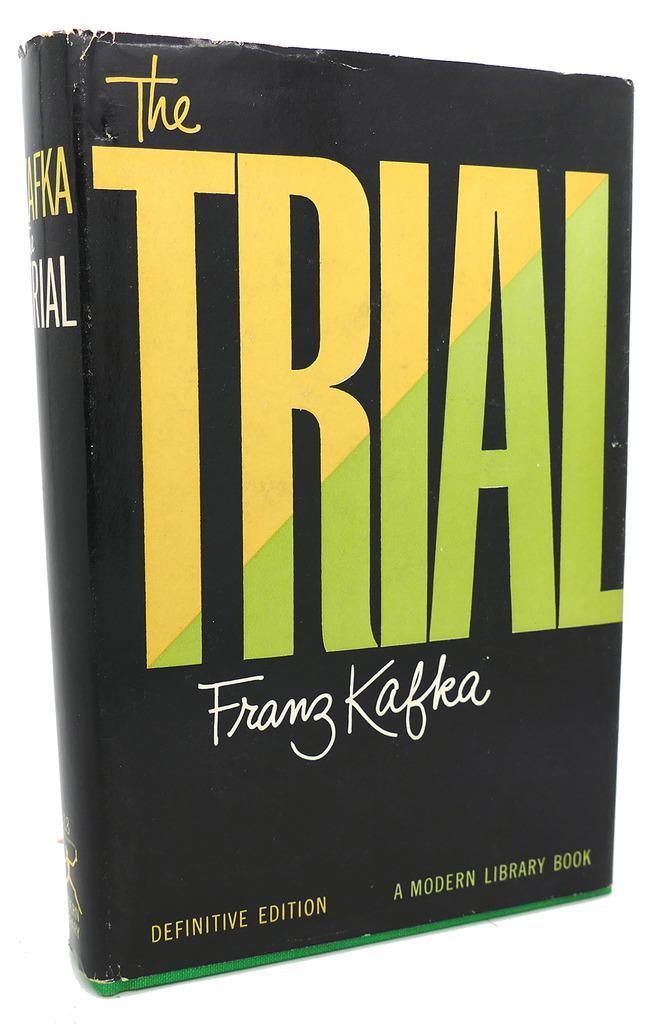 Franz Kafka – The Trial, Modern Library Definitive Edition cover 1