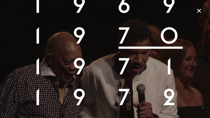 Montreux Jazz Festival interactive video 5