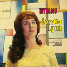 Loretta Lynn – <cite>Hymns </cite>album art