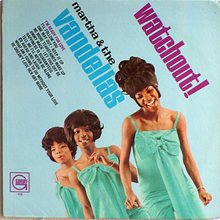 Martha &amp; The Vandellas – <cite>Watchout!</cite> album art