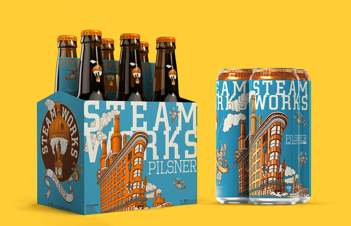 Steamworks beer 7