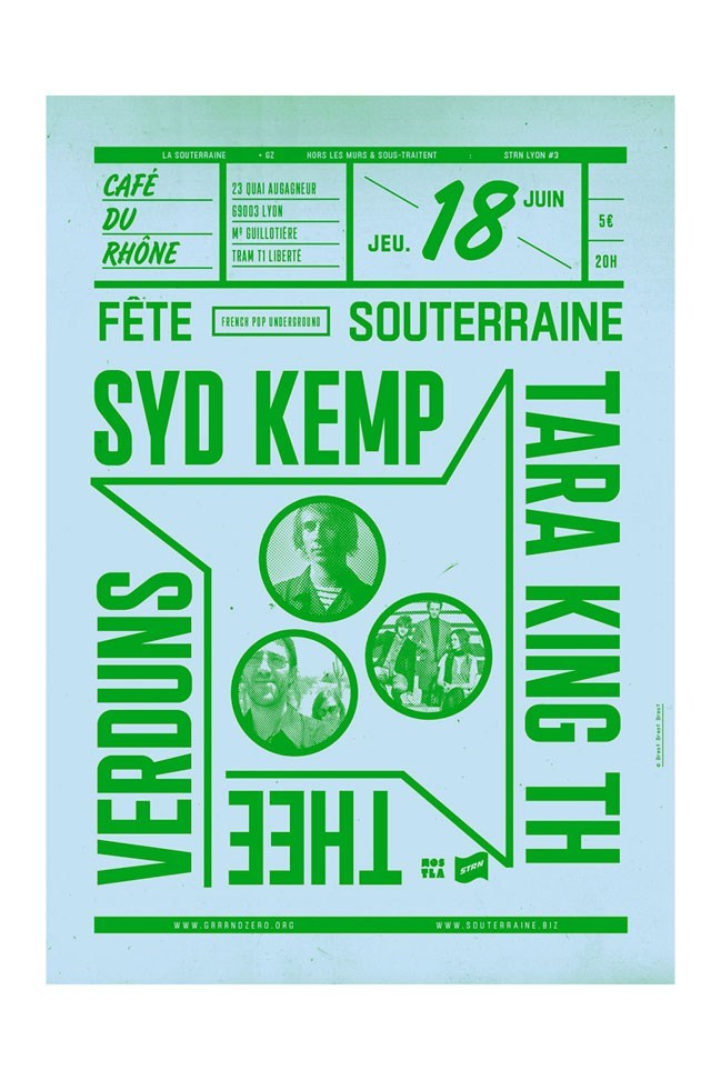 La Souterraine poster series 3