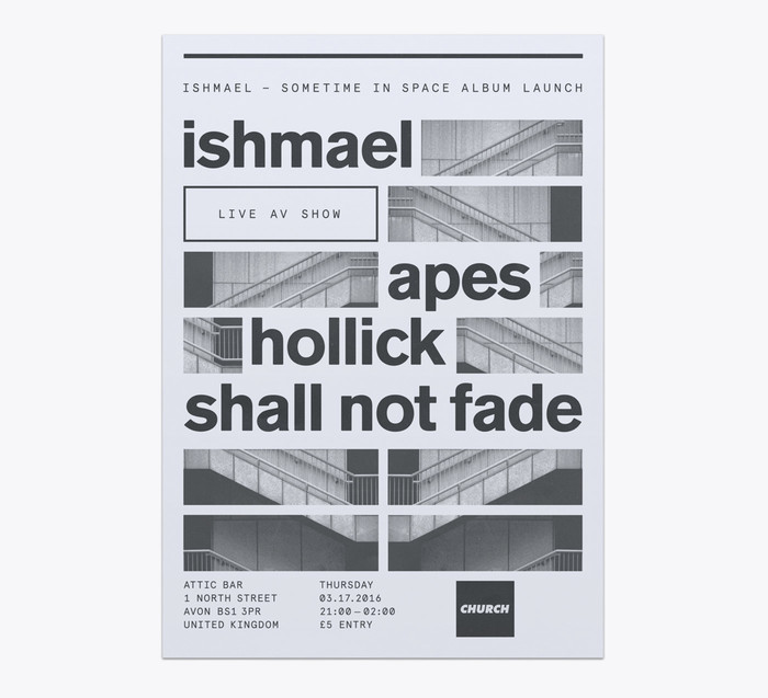 Church: techno label posters 1