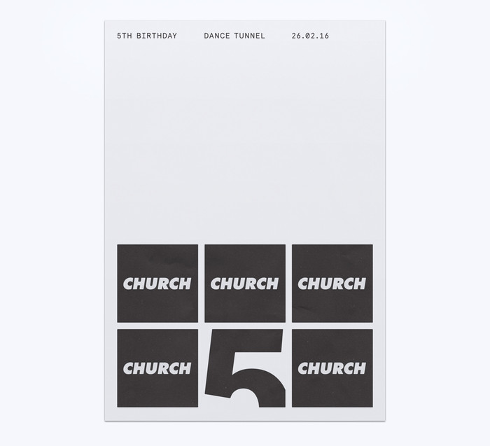 Church: techno label posters 2