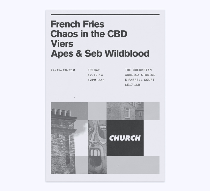 Church: techno label posters 4